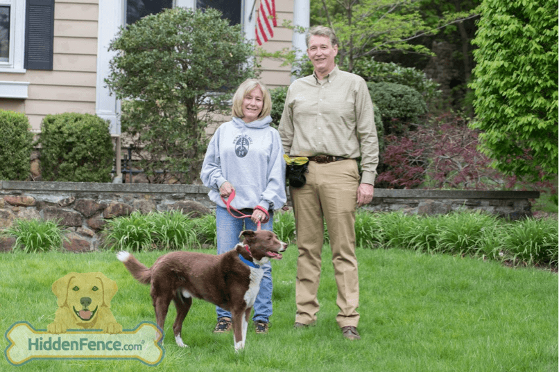 Rich- Becky-training-dog.